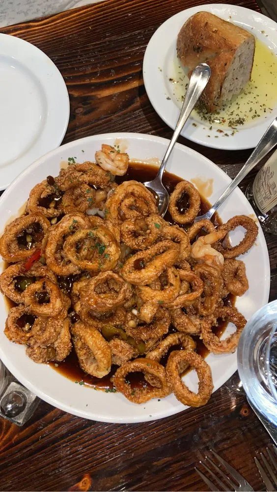 Agrodolce Calamari